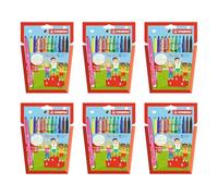 AB Gee abgee 780 378/1-12-01 EA Trio A-Z - Rotuladores de punta fina (varios colores, rojo)