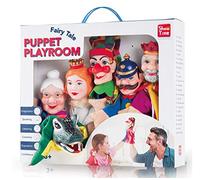 AB Gee abgee 842 7330/6 EA - Marionetas Grandes (5 Manos), Color Rojo