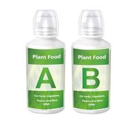 AB Plant Food Nutrient, Hydroponic Nutrients,Indoor Plant Fertilizer,for Hydroponics Growing System and Potted Houseplants, Plant Fertilizer,Growing System Accessories for Vegetables Fruits Flowers