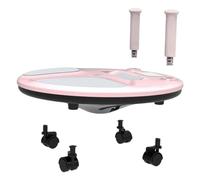Ab Roller Board - Entrenador De Discos Abdominales De 360°, Planeador De Núcleo Silencioso De 4 Ruedas Con Ruedas Universales, Placa De Entrenamiento Multidireccional | Para Six Pack Abs Y Oblique
