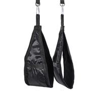 Ab Sling Strap Suspension Trainer Heavy Duty Hanging Strap for Pull Up Workouts, Adjustable, Black