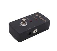 AB Switch Effect Pedal Guitarra AB Switch Effect AB Switch Accesorios para Pedales de Guitarra Pedal de Selección de Línea 2mA Efector de Guitarra Eléctrica con True Bypass Black