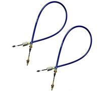 AB Tools 2 x Cable de Freno de Remolque de Larga duración Knott Systems Ifor Williams Funda Exterior 830mm