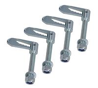 AB Tools Antiluce Drop Catch Anti-Luce Cierres M12 x 75 mm Puerta Trasera Remolques Puertas 4 piezas