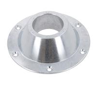 AB Tools Base de montaje en superficie para patas de mesa, 60 mm, autocaravana, barco