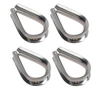 AB Tools Dedales de empalme de cuerda para dedales de barco de 3 mm de cuerda y alambre empalmados 316 Marine A4