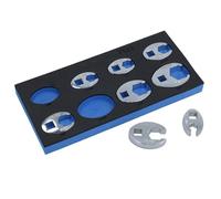 AB Tools Imperial/AF/SAE crowfeet llave crowfoot 3/8" drive 8pc 3/8" - 7/8" A553.