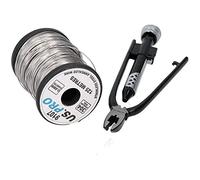 AB Tools Lock Wire - Alicates giratorios para alambre de bloqueo + 125 metros de alambre de acero inoxidable de 0,8 mm
