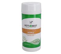 AB Tools Toallitas multiusos Natures con fórmula vegetal para pulgas y garrapatas para perros, 50 toallitas