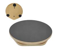 Ab Twister Board For Ejercise | Large Wooden Waist Twisting Disc | Balanza Twist Board Wood Core Waist Twister | Waist Slimming Tool | Body Toning Abdominal Sculptor Portable Twisting Disc For Workout