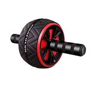 Ab Wheel ABS Rodillo abdominal Rueda de ejercicio Rodillo de espalda Entrenador de vientre Forma del cuerpo Suministros de entrenamiento Fitness (Color: Azul) (Negro)