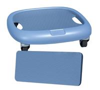 AB Wheel Wheel Wheel - 12.99 Roller Abs Wheel | Entrenador de núcleo compacto con almohadilla de rodilla 620 g de diseño resistente para entrenamiento de resistencia Equipo de ejercicios de fitness de