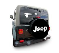 AB3-00799 - Cubierta para rueda de repuesto (72 x 28 cm, compatible con Jeep Reserverradhülle Ersatzradabdeckung Reifencover Radhülle Durchmesser 72 cm, Breite 28 cm