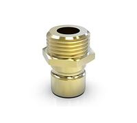 ABA Beul 10081.002.2 - Conector roscado con rosca exterior G 1/4 para acoplamiento de agua (latón)