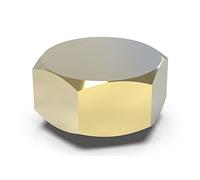 ABA Beul 20041.002.2 Tapa con rosca hexagonal y disco EPDM hembra 1/4" Latón