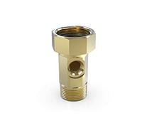 ABA Beul 53008.128.2 - Unión roscada octogonal con orificio de vaciado (1/4", latón)