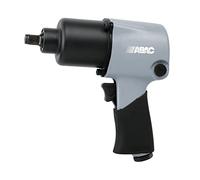 ABAC Atornilladore de Impacto Neumática 1⁄2" G-102 - Maletín de plástico con accesorios (tomas + barra de extensión 100mm + mini engrasador + botella de aceite vacía) - Par: 500 Nm