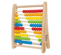 Ábaco con cuentas de colores