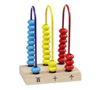 Ábaco estándar, Marco de Madera for el Aprendizaje Educativo del cálculo Digital, construcción ábaco, enseñanza temprana matemáticas con Contador