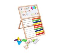 Ábaco lateral con pizarra para aprendizaje de matemáticas en preescolar Ayuda en matemáticas preescolares