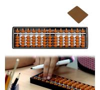 Abacus de Plastico, Abacus Chino Vintage, Abacus Edad ábaco Chino, Ábaco Estándar de Dígitos, Aritmetica Abacus para Ninos, Abacus Calculadora China, Con Tela de Limpieza