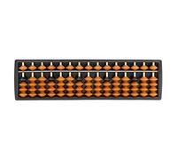 Abacus de Plastico,Aritmetica Abacus para Ninos,Ábaco Matemático Chino Vintage, Abacus Chino Vintage,Abacus Edad Ábaco Chino,Herramienta de Calculation de 15 Digitos Tokaneit