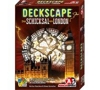 ABACUSSPIELE 38173 - Deckscape - El Destino de Londres, Escape Room, Juego de Cartas, Plata