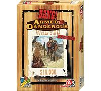 Abacus Spiele 38181 Bang! Armed & Dangerous Expansión, Armado y Peligroso: así Llegan los nuevos pistoleros a la Ciudad, Juego de Cartas
