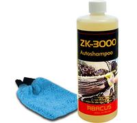 ABACUS® ZK-3000 Set - Champú para coche 1000 ml para lavar a mano microfibra guante de microfibra (7081)