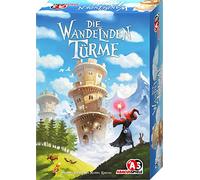 ABACUSSPIELE 03221 - Las Torres Caminantes Juego Familiar, Juego de Mesa, 1208 g, Azul