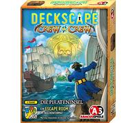 ABACUSSPIELE 38211 - Deckscape Crew vs Crew - La Isla Pirata, Juego de Cartas