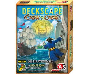 ABACUSSPIELE 38211 - Deckscape Crew vs Crew - La Isla Pirata, Juego de Cartas