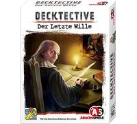 ABACUSSPIELE 38214 Decktective 38214-Decktective-Der letzte Wille, cooperativative Krimispiel Kartenspiel