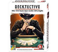 ABACUSSPIELE 38222 Decktective - Juego de Cartas, Color Blanco