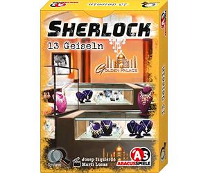 ABACUSSPIELE Sherlock 48195 - Juego de Cartas de 13 rehenes