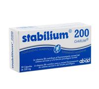 Abad Stabilium 200 30 Cápsulas - Equilibrio Nervioso, Memoria y Concentración - Con Garum Armoricum y Vitamina B6 - Reduce el Estrés, Ansiedad y Fatiga Mental - Rendimiento Intelectual y Energía