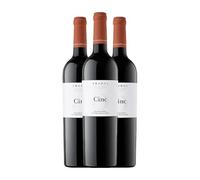 Abadal Cinc Merlot Pla de Bages 75 cl Vino tinto (Caja de 3 Botellas de 75 cl)