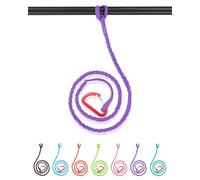 Abahub 1PCS Paddle Leash Kayak Paddle Leash Correa de Seguridad Cuerda de Seguridad elástica con mosquetón para Sup Kayak Navegación Piragüismo Kayak Accesorios de Remo 150-210cm