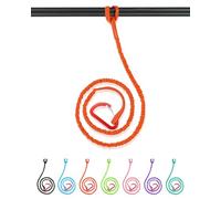 Abahub 1PCS Paddle Leash Kayak Paddle Leash Correa de Seguridad Cuerda de Seguridad elástica con mosquetón para Sup Kayak Navegación Piragüismo Kayak Accesorios de Remo 150-210cm