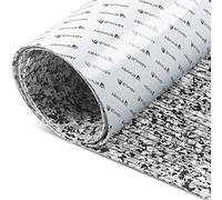 Abahub Hoja de espuma EVA para suelo de barco, con patrón de corte de franja, alfombra autoadhesiva para lancha, kayak, tabla de surf, SUP, 96 x 16 pulgadas, camuflaje negro