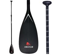 Abahub Remo de Sup de Carbono Completo con Bolsa de Paleta Remo telescópico Stand Up 170-218cm Vástago de Carbono + Pala de Paleta de Fibra de Carbono Completa