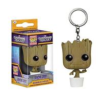 Abai8981 Llavero Pocket Pop! Guardianes de la Galaxia, bebé bailando Groot, marrón, Dancing Baby Groot