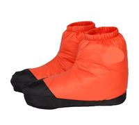 Abajo Botines Calcetines Ultraligero cálido Tienda Calzado a Prueba de Viento Impermeable for Invierno al Aire Libre Camping Senderismo para Invierno(Orange,L)