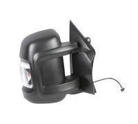 ABAKUS Espejo Retrovisor Exterior 0536M02 Derecho Negro 2 Polos Manual