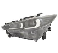 ABAKUS Faro Delantero 216-1185LMLDEM2 Izquierdo LED Ahumado Sin Lámpara