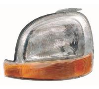 ABAKUS Faro Delantero Derecho 551-1127R-LD-EM H4 con Luz Intermitente Amarilla