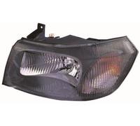 ABAKUS Faro Delantero Izquierdo 431-1147L-LDEM2 H4 Negro ECE
