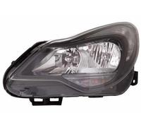 ABAKUS Faro Delantero Izquierdo 442-1169LMLEM2B Negro ECE Sin Bombilla