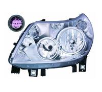 ABAKUS Faro Delantero Izquierdo 552-1124LMLDEMN Sin Bombilla LWR