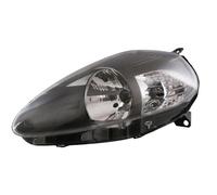 ABAKUS Faro Delantero Izquierdo 661-1147L-LEMN2 H4 con Motor LWR Negro